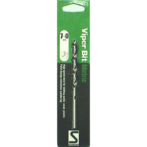 Sutton Jobber Drill Bit Viper HSS 7x109mm S/P HSP700