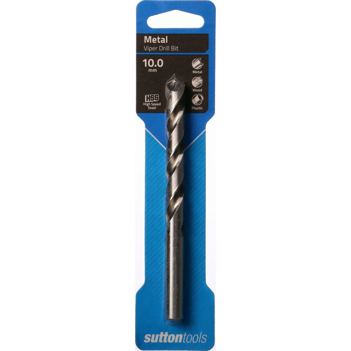 Sutton Jobber Drill Bit Viper HSS 10x133mm S/P HSP1000
