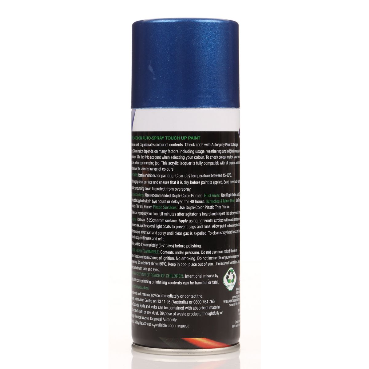 Dupli-Color Automotive Aerosol Spray Paint Tidal Blue 150g DST219