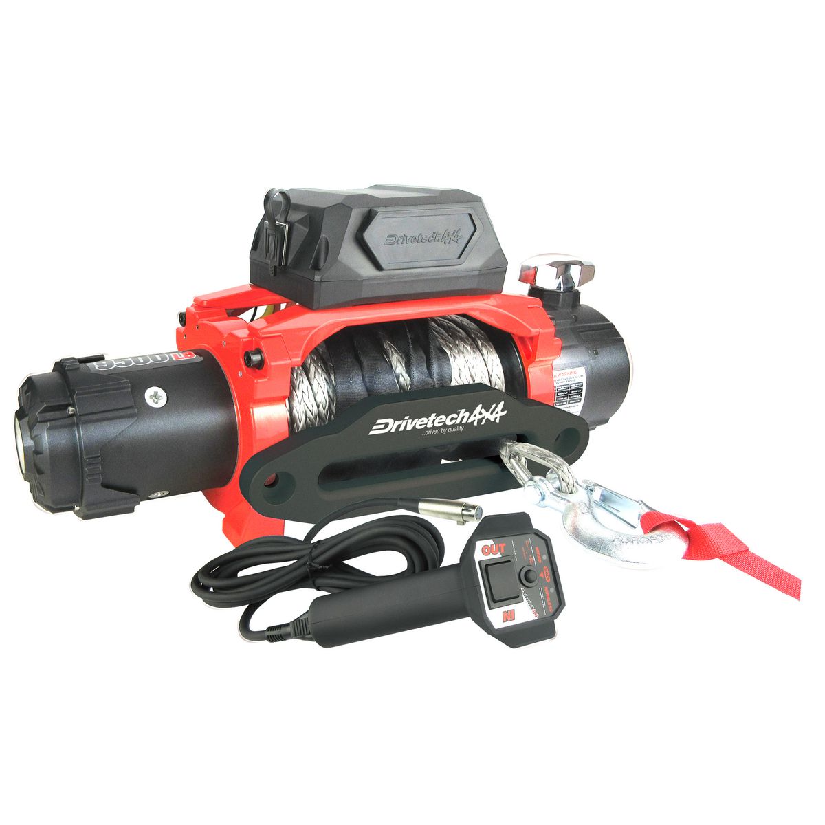 Drivetech 4x4 Dual Speed Winch 12000lb DT-D12000SR