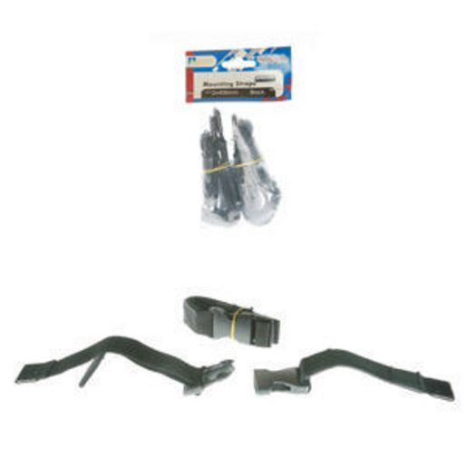 Aerpro Mounting straps 2 x 400mm Black APMS400