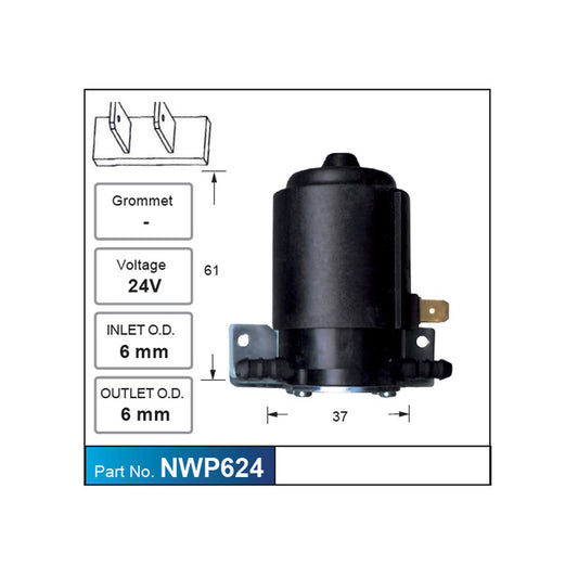 NICE Windscreen Washer Pump NWP624