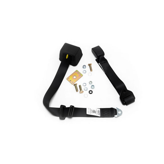 APV Seat Belt 0/0 Horizontally Mounted On Shelf-Adjustable Webbing K2256