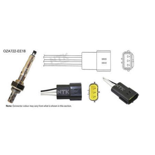 NTK Oxygen Lambda Sensor OZA722-EE18