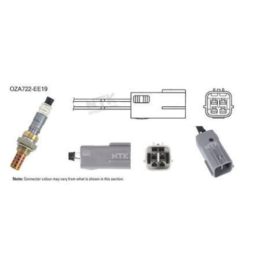 NTK Oxygen Lambda Sensor OZA722-EE19