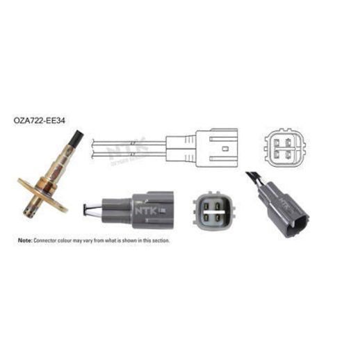 NTK Oxygen Lambda Sensor OZA722-EE34