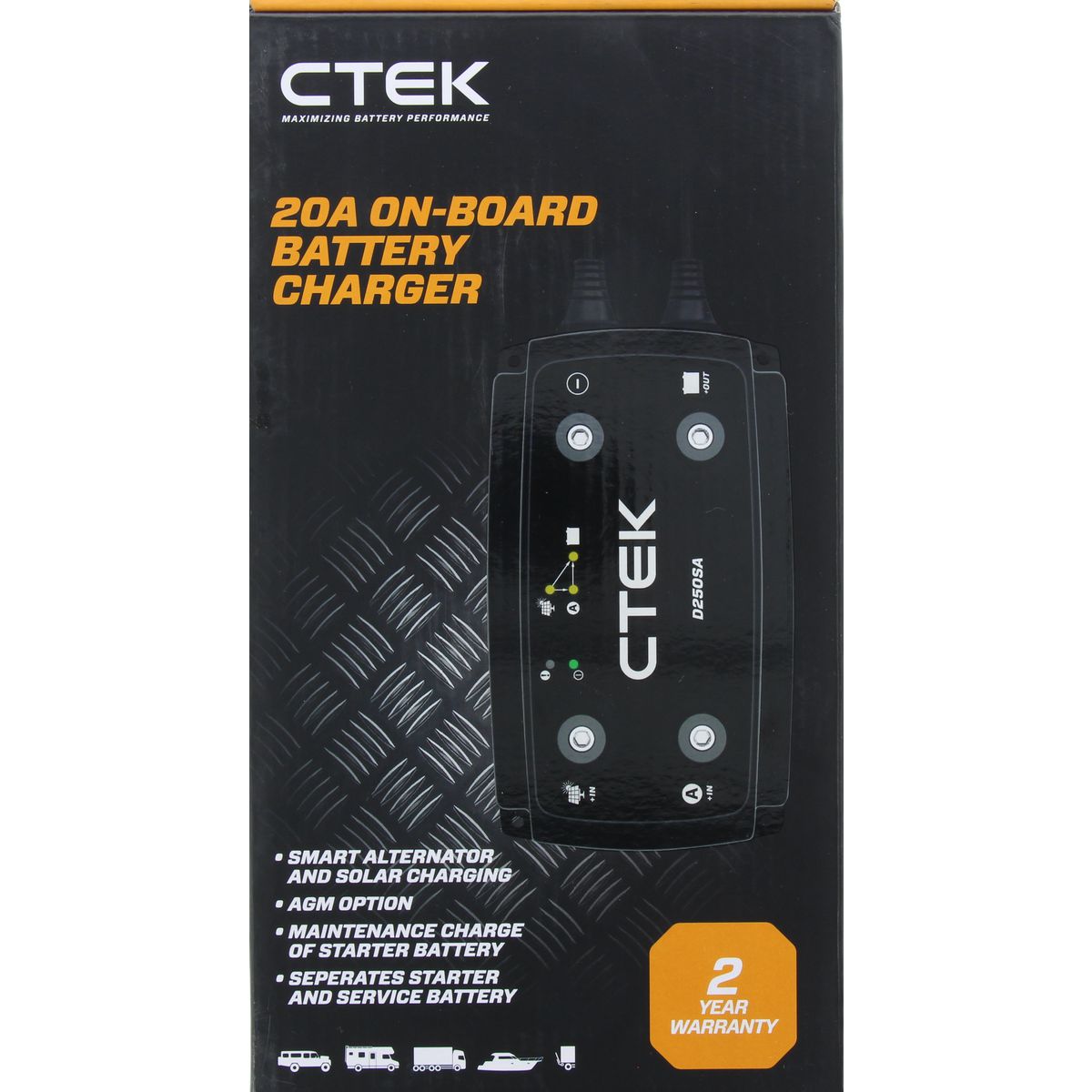 CTEK Battery Charger 12V 20Amp DC-DC 40-186