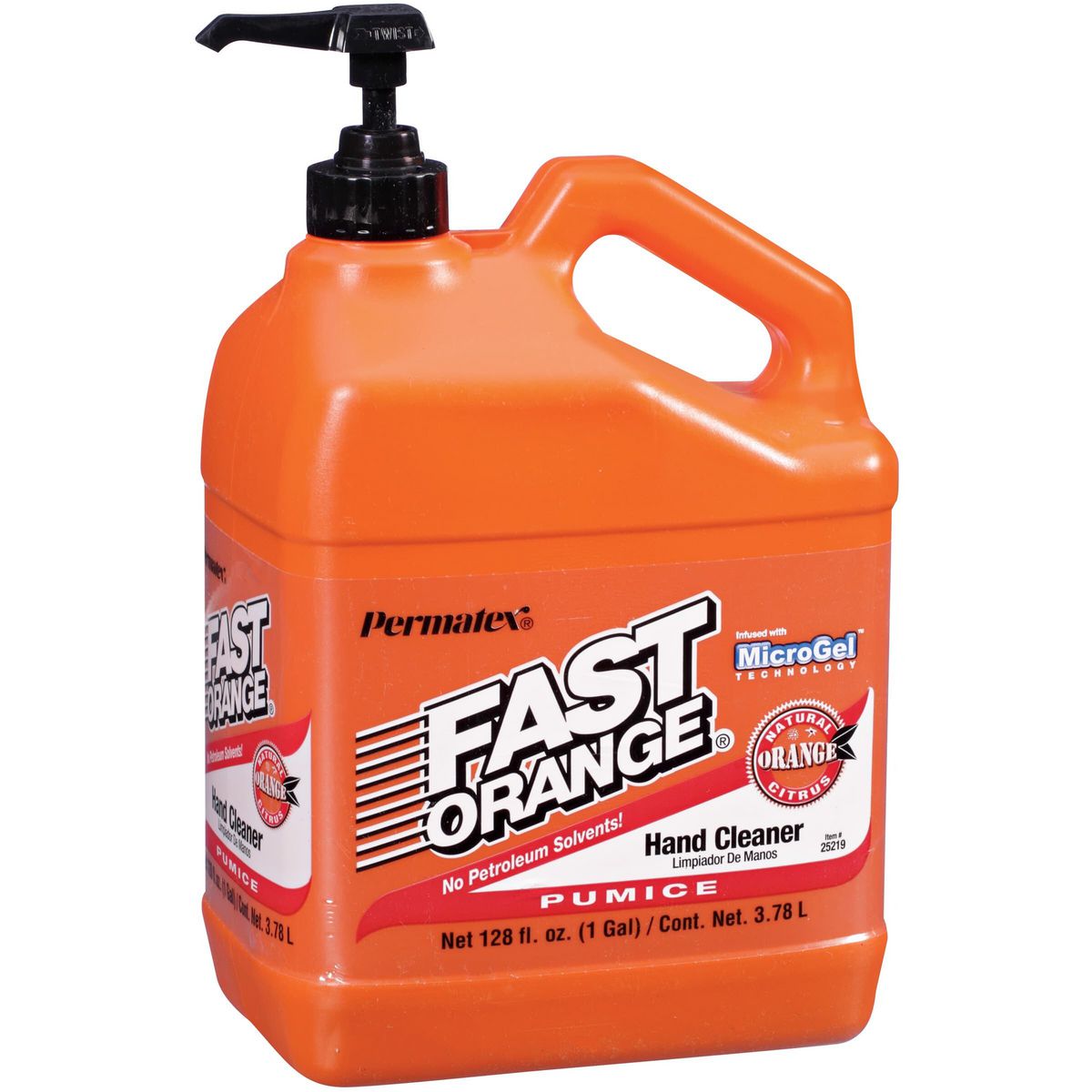 Permatex Fast Orange Pump Hand Cleaner 3.78L