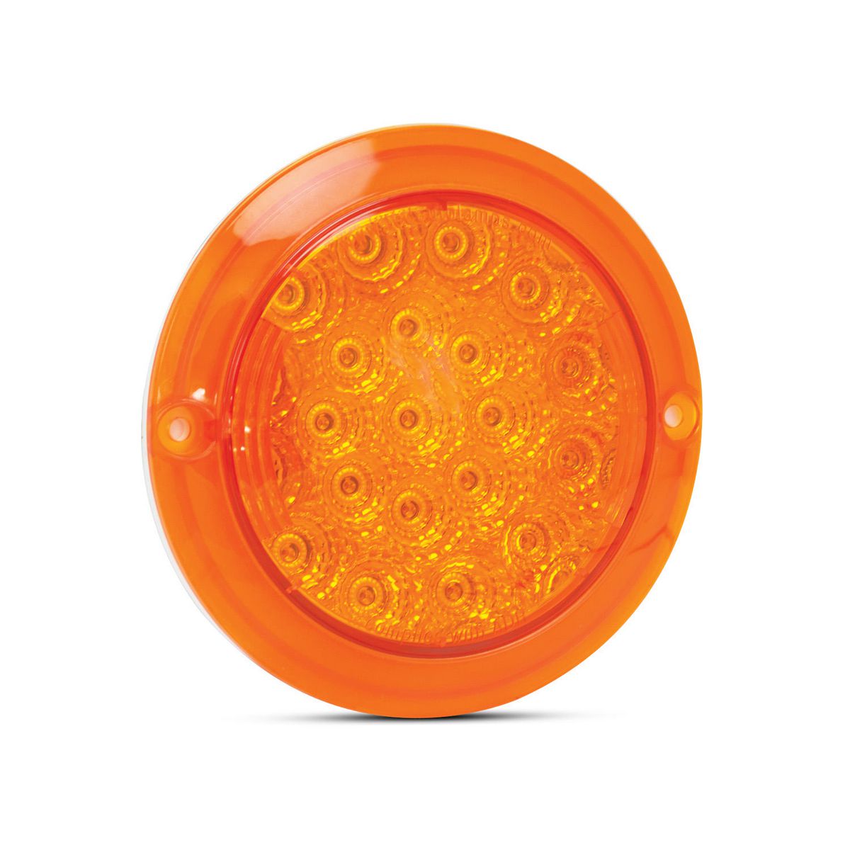 LED Autolamps Indicator Lamp Amber Round 130mm 12V 102A