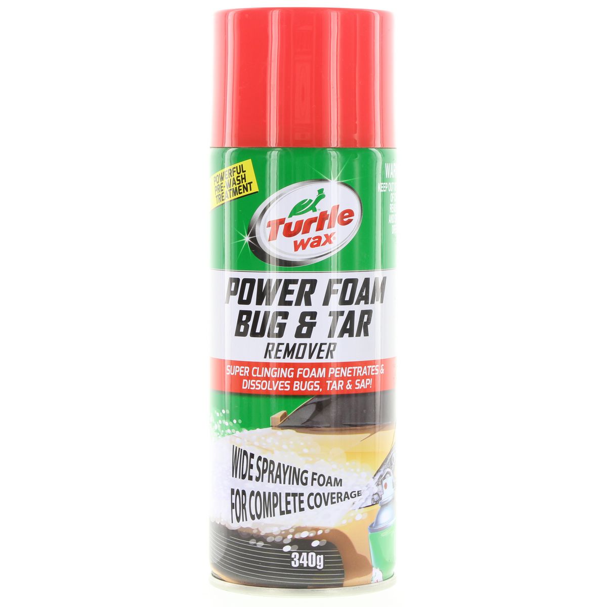 Turtle Wax Power Foam Bug & Tar Remover 340g
