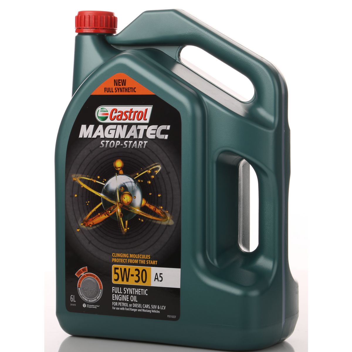 Castrol MAGNATEC 5W-30 Stop-Start A5 Full Synthetic Engine Oil 6L 3414419