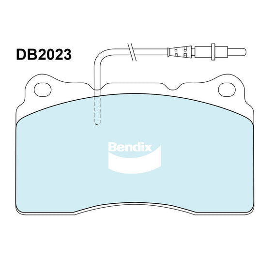 Bendix EURO Brake Pad Set Front DB2023 EURO+