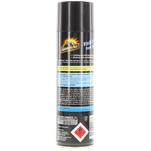 Armor All Wash & Wax Foam Spray 500g