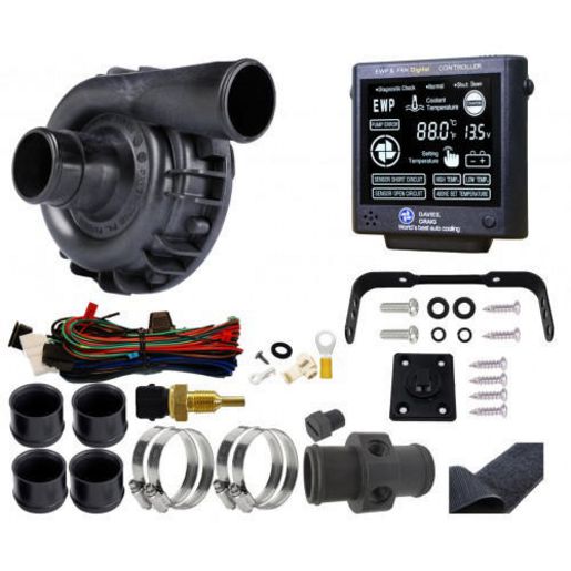 Davies, Craig Electric Water Pump & LCD CONTROLLER EWP115 (12V)