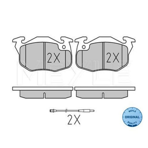 MEYLE Original Brake Pad Set Front 025 209 0518/W