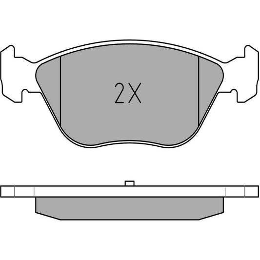 MEYLE Original Brake Pad Set Front 025 216 3619/W