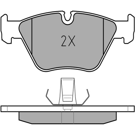 MEYLE Original Brake Pad Set Front 025 216 7720