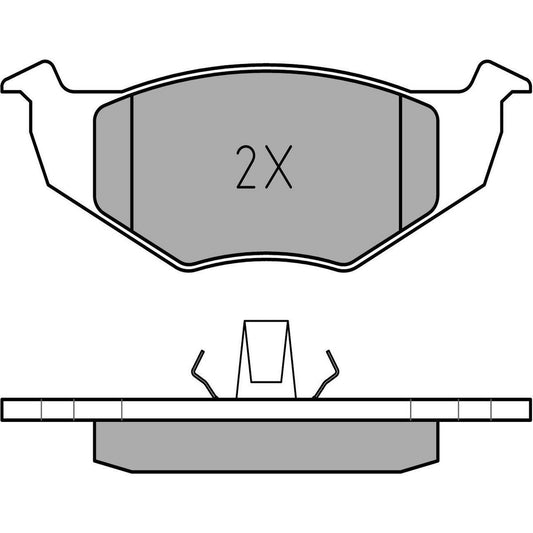 MEYLE Original Brake Pad Set Front 025 218 6617