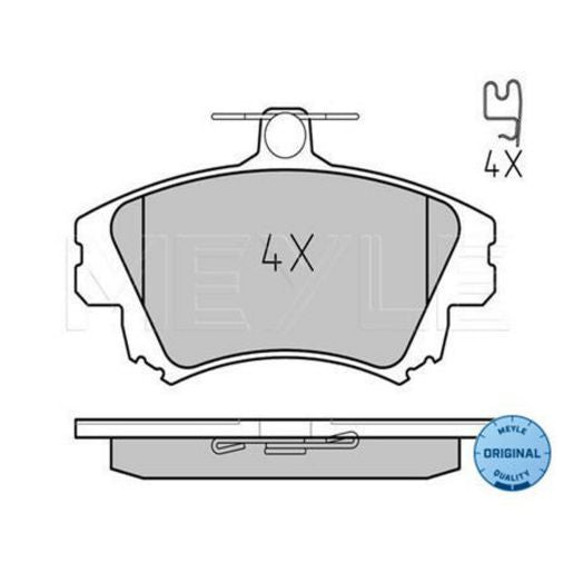 MEYLE Original Brake Pad Set Front 025 219 8317