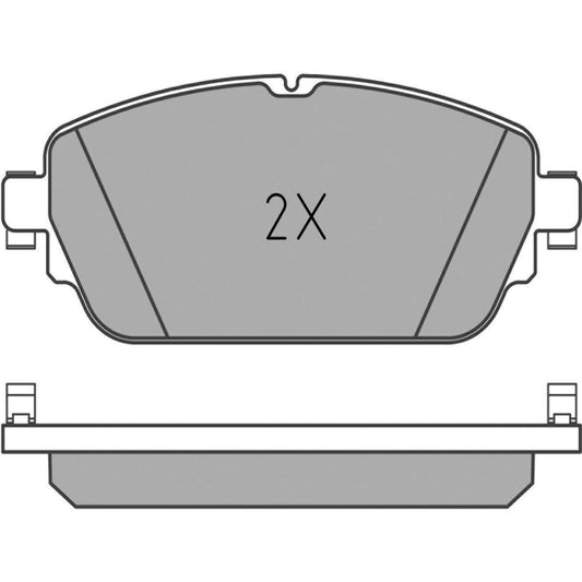 MEYLE Original Brake Pad Set Front 025 220 3219