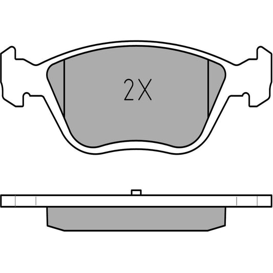 MEYLE Original Brake Pad Set Front 025 232 8919/W