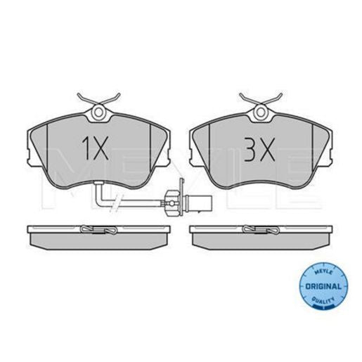 MEYLE Original Brake Pad Set Front 025 234 4519/W