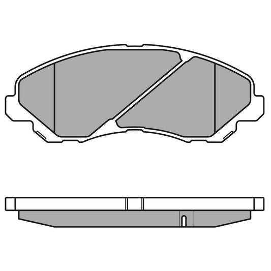 MEYLE Original Brake Pad Set Front 025 235 8416/W