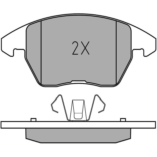 MEYLE Original Brake Pad Set Front 025 235 8919