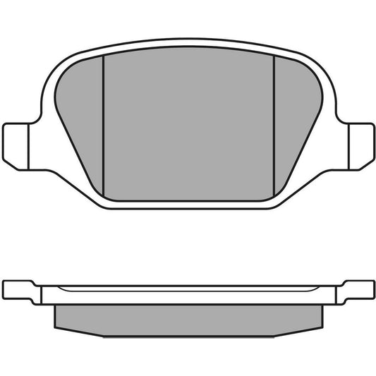 MEYLE Original Brake Pad Set Rear 025 236 0113