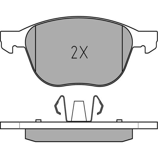 MEYLE Original Brake Pad Set Front 025 237 2318