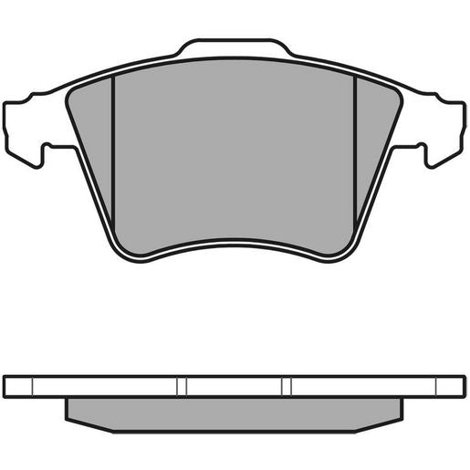 MEYLE Original Brake Pad Set Front 025 237 4919/W