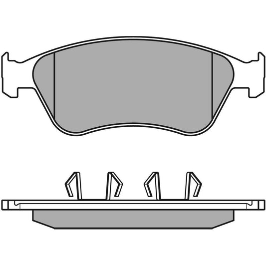 MEYLE Original Brake Pad Set Front 025 238 9620/W