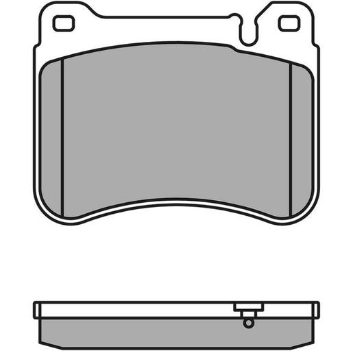 MEYLE Original Brake Pad Set Front 025 239 4516