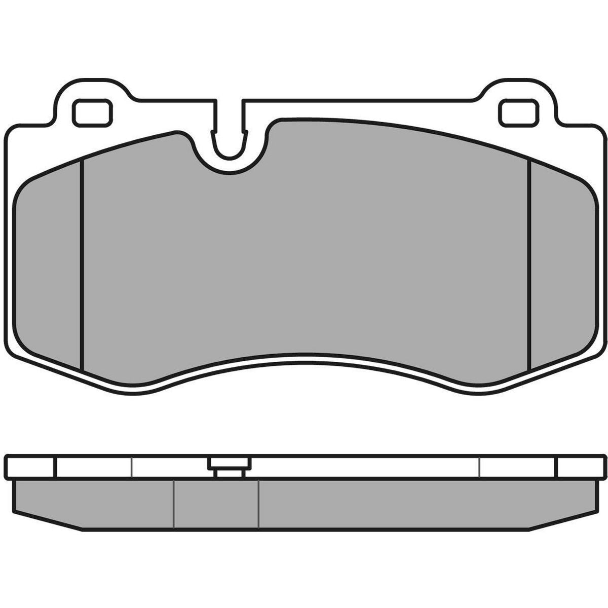 MEYLE Original Brake Pad Set Front 025 239 6018