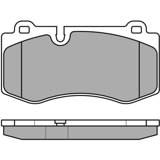 MEYLE Original Brake Pad Set Front 025 239 6018
