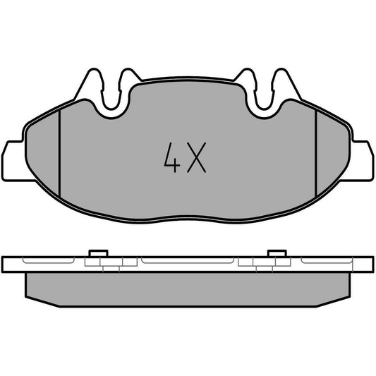 MEYLE Original Brake Pad Set Front 025 240 0720