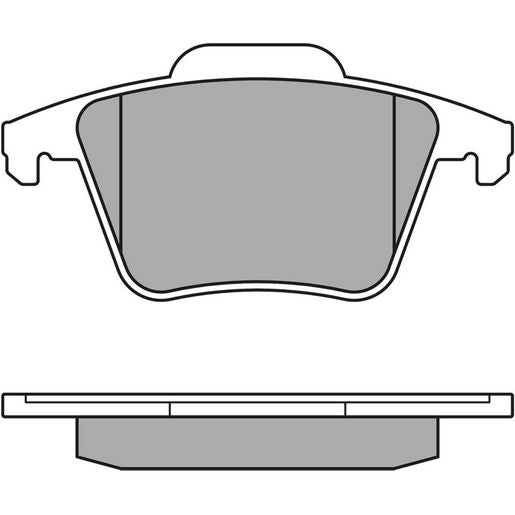 MEYLE Original Brake Pad Set Rear 025 240 1118