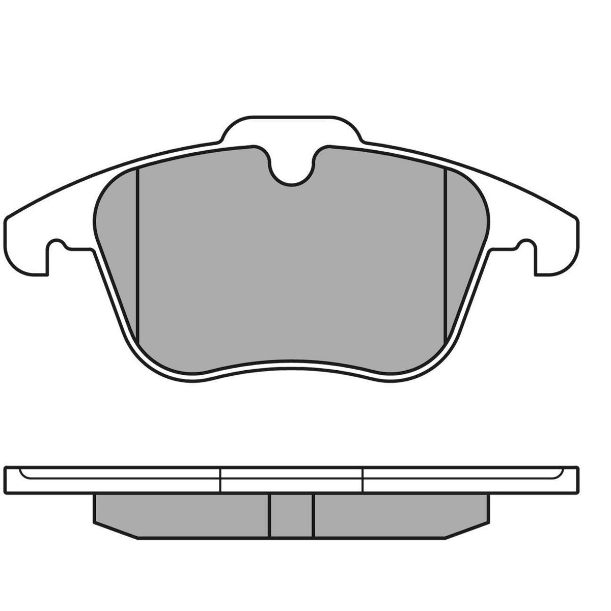 MEYLE Original Brake Pad Set Front 025 241 2319