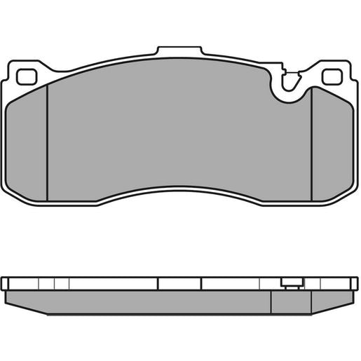 MEYLE Original Brake Pad Set Front 025 243 1617