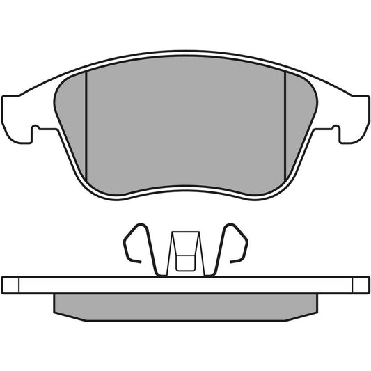 MEYLE Original Brake Pad Set Front 025 247 1018
