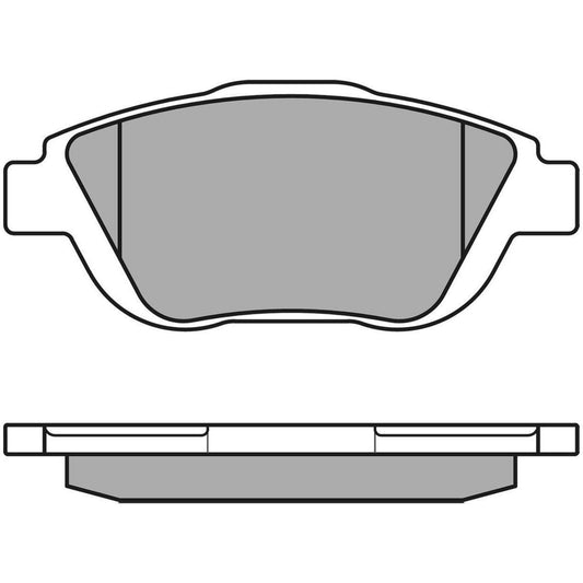 MEYLE Original Brake Pad Set Front 025 248 8318
