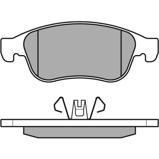 MEYLE Original Brake Pad Set Front 025 249 1418