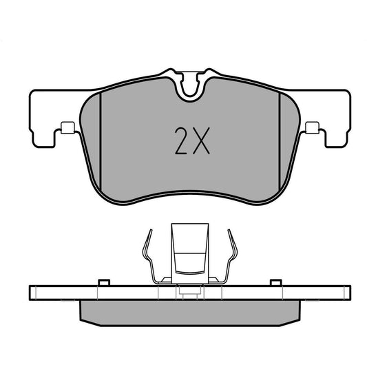 MEYLE Original Brake Pad Set Front 025 250 1418