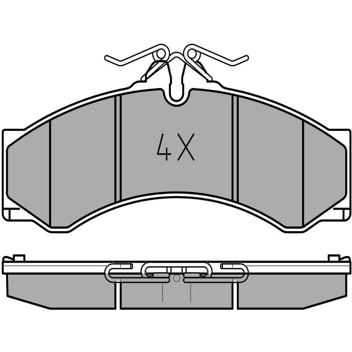 MEYLE Original Brake Pad Set 025 290 7620