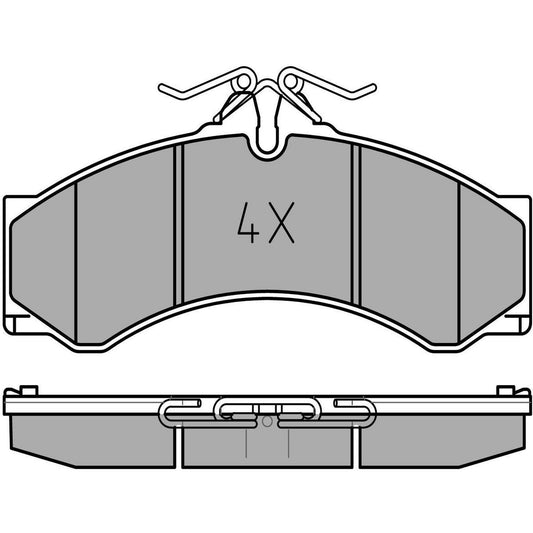 MEYLE Original Brake Pad Set 025 290 7620