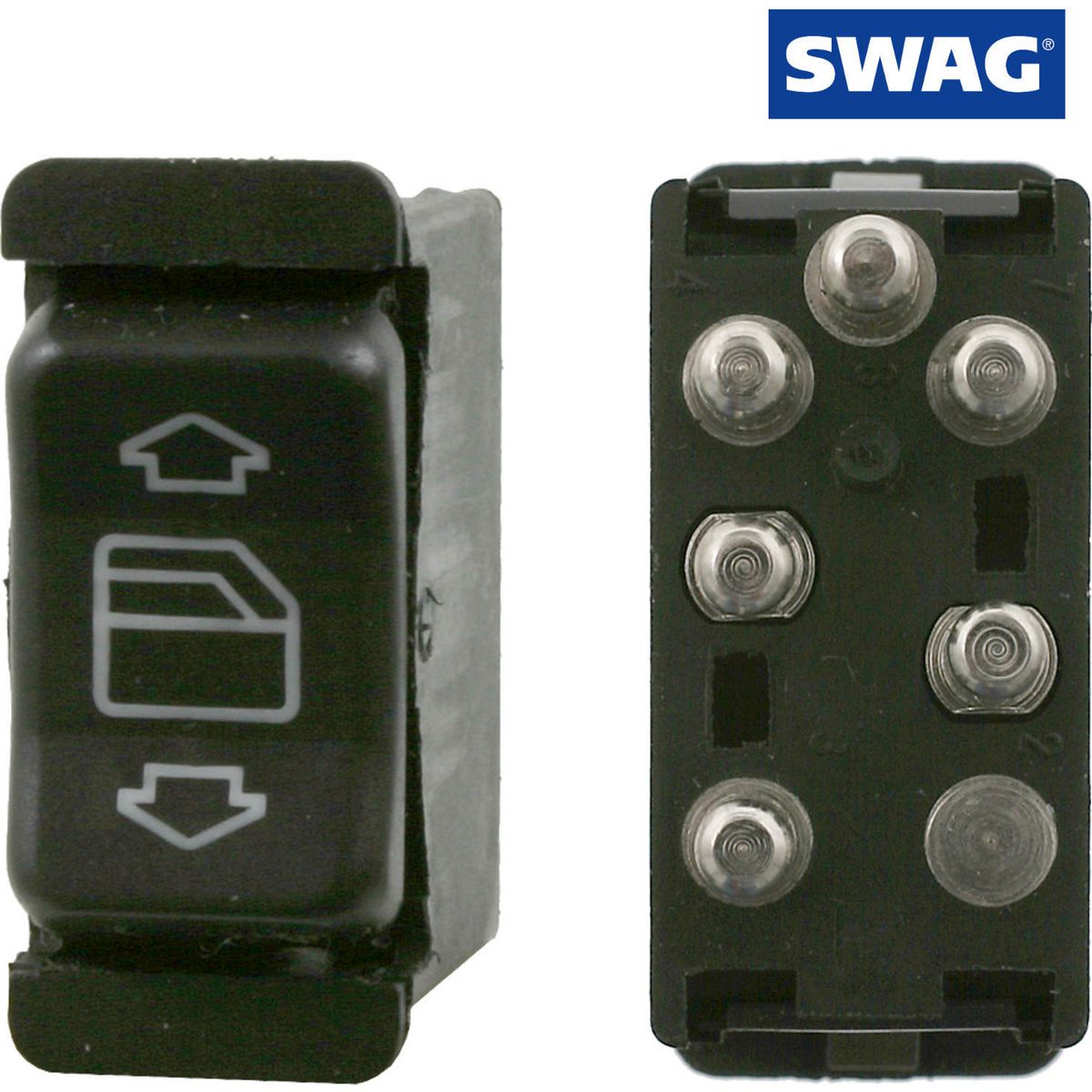 SWAG Window Switch Rear RH 10 92 1412