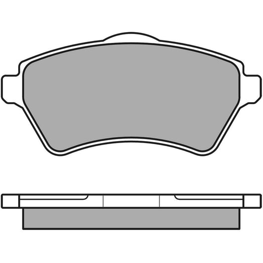 MEYLE Original Brake Pad Set Front 025 236 1517