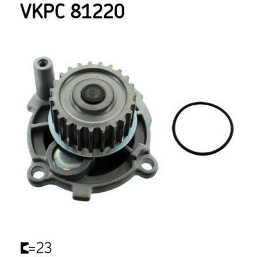 SKF Water Pump VKPC 81220