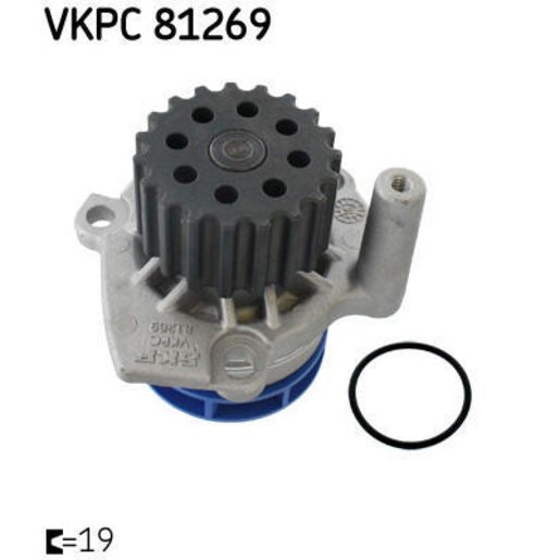 SKF Water Pump VKPC 81269