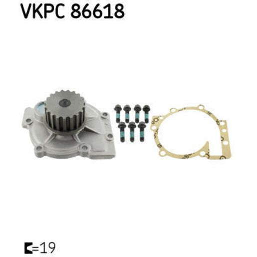 SKF Water Pump VKPC 86618
